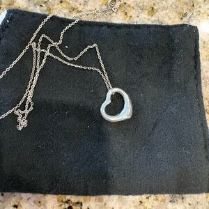 Tiffany & Co. Silver Heart Necklace